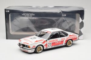 BMW 635CSi E24 Team Brun Motorsport #21 H. Grohs / T. Boutsen Spa 24 Hours 1985 Minichamps 1:18 155852521 Μέταλλο - εικόνα 6 από 6