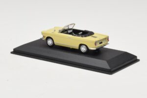 BMW 700 Καμπριολέ Κίτρινο Minichamps 1:43 BMW002 Μέταλλο - εικόνα 3 από 4