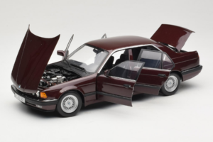 BMW 730i E32 Red Metallic Minichamps 1:18 100023001 Μέταλλο - εικόνα 2 από 8