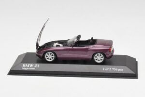 BMW Z1 E30 Μωβ Μεταλλικό Minichamps 1:43 400020101 Μέταλλο - εικόνα 4 από 5