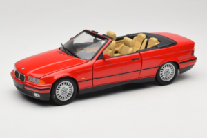 BMW 3 Series E36 Καμπριολέ Κόκκινο UT Models 1:18 BMW005 Μέταλλο