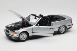BMW 3 Series E36 Καμπριολέ Ασημί UT Models 1:18 BMW008 Μέταλλο - εικόνα 2 από 8