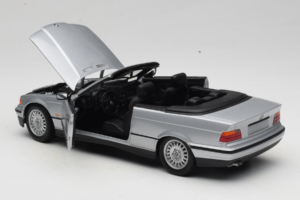 BMW 3 Series E36 Καμπριολέ Ασημί UT Models 1:18 BMW008 Μέταλλο - εικόνα 5 από 8
