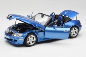 BMW Z3 E36 M Roadster Estoril Blue Bburago 1:18 3349-M1 Μέταλλο - εικόνα 2 από 8