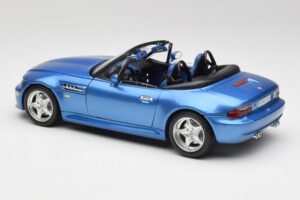 BMW Z3 E36 M Roadster Estoril Blue Bburago 1:18 3349-M1 Μέταλλο - εικόνα 7 από 8
