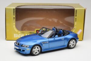 BMW Z3 E36 M Roadster Estoril Blue Bburago 1:18 3349-M1 Μέταλλο - εικόνα 8 από 8