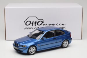 BMW 318ti E46 Compact Estoril Blue Otto 1:18 OT462 Ρητίνη - εικόνα 6 από 6