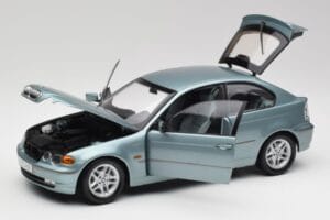 BMW 325Ti E46 Compact Ανοιχτό Μπλε Μεταλλικό Kyosho 1:18 80430024439 Μέταλλο - εικόνα 2 από 8