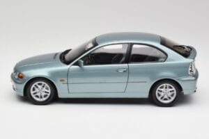 BMW 325Ti E46 Compact Ανοιχτό Μπλε Μεταλλικό Kyosho 1:18 80430024439 Μέταλλο - εικόνα 4 από 8