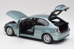 BMW 325Ti E46 Compact Ανοιχτό Μπλε Μεταλλικό Kyosho 1:18 80430024439 Μέταλλο - εικόνα 5 από 8