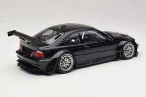 BMW M3 GTR E46 Plain Body Jet Μαύρο AUTOart 1:18 80447 Μέταλλο - εικόνα 2 από 6