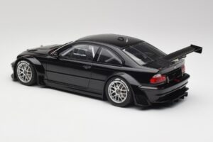 BMW M3 GTR E46 Plain Body Jet Μαύρο AUTOart 1:18 80447 Μέταλλο - εικόνα 5 από 6