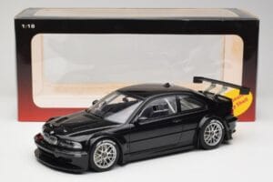 BMW M3 GTR E46 Plain Body Jet Μαύρο AUTOart 1:18 80447 Μέταλλο - εικόνα 6 από 6