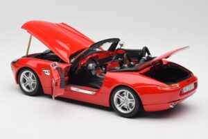 BMW Z8 E52 Ρόντστερ Έντονο Κόκκινο Bburago 1:18 12032 Μέταλλο - εικόνα 5 από 8