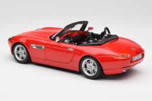 BMW Z8 E52 Ρόντστερ Έντονο Κόκκινο Bburago 1:18 12032 Μέταλλο - εικόνα 7 από 8