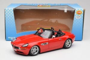 BMW Z8 E52 Κόκκινο Bburago 1:18 Z8001 Μέταλλο - εικόνα 8 από 8