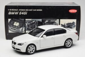 BMW E60 545i Alpine Λευκό Kyosho 1:18 08591W Μέταλλο - εικόνα 8 από 8