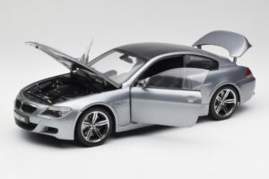 BMW M6 E63 Silver Γκρι Kyosho 1:18 08703GR Μέταλλο - εικόνα 2 από 8