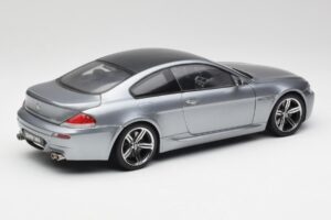 BMW M6 E63 Silver Γκρι Kyosho 1:18 08703GR Μέταλλο - εικόνα 3 από 8
