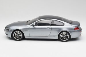 BMW M6 E63 Silver Γκρι Kyosho 1:18 08703GR Μέταλλο - εικόνα 4 από 8