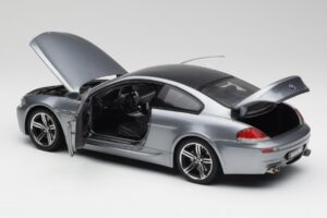 BMW M6 E63 Silver Γκρι Kyosho 1:18 08703GR Μέταλλο - εικόνα 5 από 8