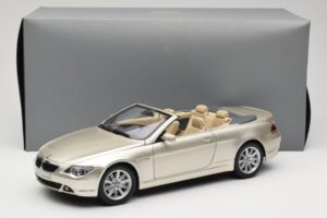 BMW 6 Series E64 Cabriolet Mineral Silver Metallic Kyosho 1:18 80430153437 Μέταλλο - εικόνα 9 από 9