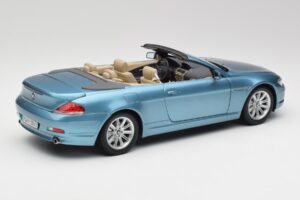 BMW 6 E64 Καμπριολέ Ανοιχτό Μπλε Kyosho 1:18 80430153440 Μέταλλο - εικόνα 3 από 8
