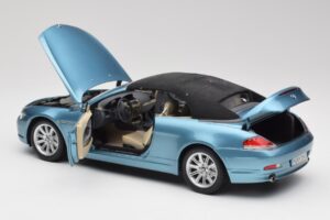 BMW 6 E64 Καμπριολέ Ανοιχτό Μπλε Kyosho 1:18 80430153440 Μέταλλο - εικόνα 5 από 8