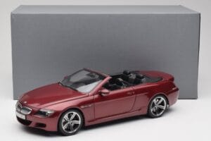 BMW M6 E64 Καμπριολέ Κόκκινο Kyosho 1:18 80430417423 Μέταλλο - εικόνα 8 από 8