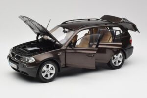 BMW X3 E83 3.0d Σκούρο Καφέ Μεταλλικό Kyosho 1:18 80430300736 Μέταλλο - εικόνα 2 από 8