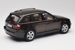 BMW X3 E83 3.0d Σκούρο Καφέ Μεταλλικό Kyosho 1:18 80430300736 Μέταλλο - εικόνα 3 από 8