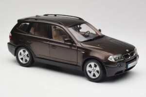 BMW X3 E83 3.0d Σκούρο Καφέ Μεταλλικό Kyosho 1:18 80430300736 Μέταλλο - εικόνα 6 από 8