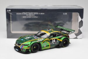 BMW Z4 E89 GT3 #24 Saudi Falcons K. Al Faisal / A. Binladen Dubai 24 Hours 2013 Minichamps 1:18 151132324 Μέταλλο - εικόνα 6 από 6