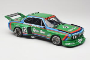 BMW 3.5 CSL E9 Gruppe 5 #12 H. Quester / G. Nilsson Zeltweg Winner 1976 Minichamps 1:18 180762012 Μέταλλο - εικόνα 6 από 8