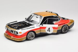 BMW 3.5 CSL E9 Gruppe 5 #4 J. Fitzpatrick / T. Walkinshaw Silverstone Winner 1976 Minichamps 1:18 180762004 Μέταλλο - εικόνα 2 από 8