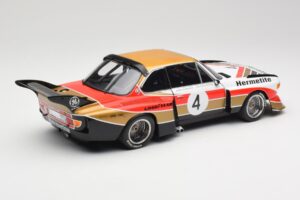 BMW 3.5 CSL E9 Gruppe 5 #4 J. Fitzpatrick / T. Walkinshaw Silverstone Winner 1976 Minichamps 1:18 180762004 Μέταλλο - εικόνα 3 από 8