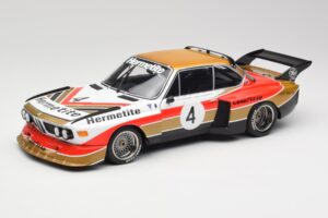 BMW 3.5 CSL E9 Gruppe 5 #4 J. Fitzpatrick / T. Walkinshaw Silverstone Winner 1976 Minichamps 1:18 180762004 Μέταλλο