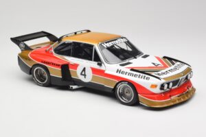 BMW 3.5 CSL E9 Gruppe 5 #4 J. Fitzpatrick / T. Walkinshaw Silverstone Winner 1976 Minichamps 1:18 180762004 Μέταλλο - εικόνα 6 από 8