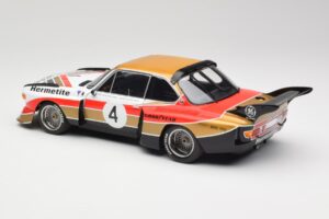 BMW 3.5 CSL E9 Gruppe 5 #4 J. Fitzpatrick / T. Walkinshaw Silverstone Winner 1976 Minichamps 1:18 180762004 Μέταλλο - εικόνα 7 από 8