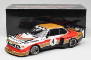 BMW 3.5 CSL E9 Gruppe 5 #4 J. Fitzpatrick / T. Walkinshaw Silverstone Winner 1976 Minichamps 1:18 180762004 Μέταλλο - εικόνα 8 από 8