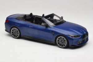 BMW M4 G82 Καμπριολέ Frozen Portimao Blue Minichamps 1:18 155021030 Μέταλλο - εικόνα 4 από 6