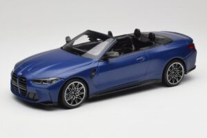 BMW M4 G82 Καμπριολέ Frozen Portimao Blue Minichamps 1:18 155021030 Μέταλλο