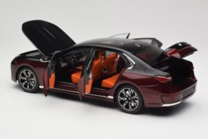 BMW i7 G70 Black & Red Metallic Minichamps 1:18 110023201 Μέταλλο - εικόνα 5 από 8