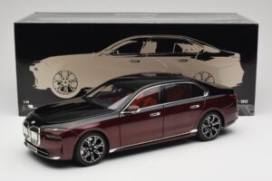 BMW i7 G70 Black & Red Metallic Minichamps 1:18 110023201 Μέταλλο - εικόνα 8 από 8