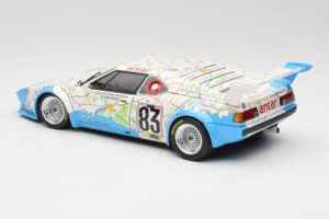 BMW M1 #83 D. Quester / D. Pironi / M. Mignot 24 Hours of Le Mans 1980 Minichamps 1:18 80430137893 Μέταλλο - εικόνα 7 από 8