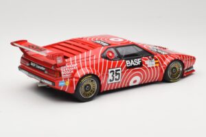BMW M1 BASF GS Sport #35 H-J. Stuck / H. Heyer 6 Hours of Silverstone 1981 Minichamps 1:18 155812935 Μέταλλο - εικόνα 2 από 6