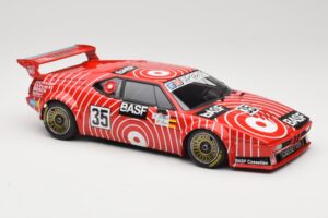 BMW M1 BASF GS Sport #35 H-J. Stuck / H. Heyer 6 Hours of Silverstone 1981 Minichamps 1:18 155812935 Μέταλλο - εικόνα 4 από 6