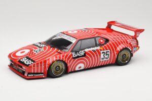 BMW M1 BASF GS Sport #35 H-J. Stuck / H. Heyer 6 Hours of Silverstone 1981 Minichamps 1:18 155812935 Μέταλλο