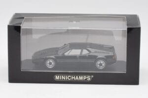 BMW M1 Μαύρο Minichamps 1:43 940025021 Μέταλλο - εικόνα 4 από 4