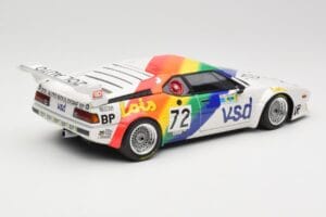BMW M1 #72 BMW France Zol Auto B. Rousselot / J. Servanin 24 Hours of Le Mans 1981 Minichamps 1:18 180812972 Μέταλλο - εικόνα 3 από 8